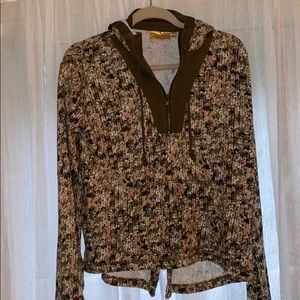 Warm Quarter-Zip with Hood